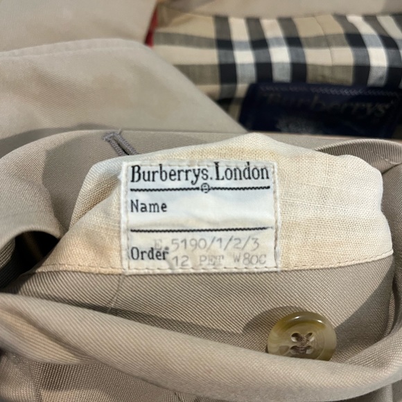 Vintage Burberry Trench Coat - Picture 6 of 8